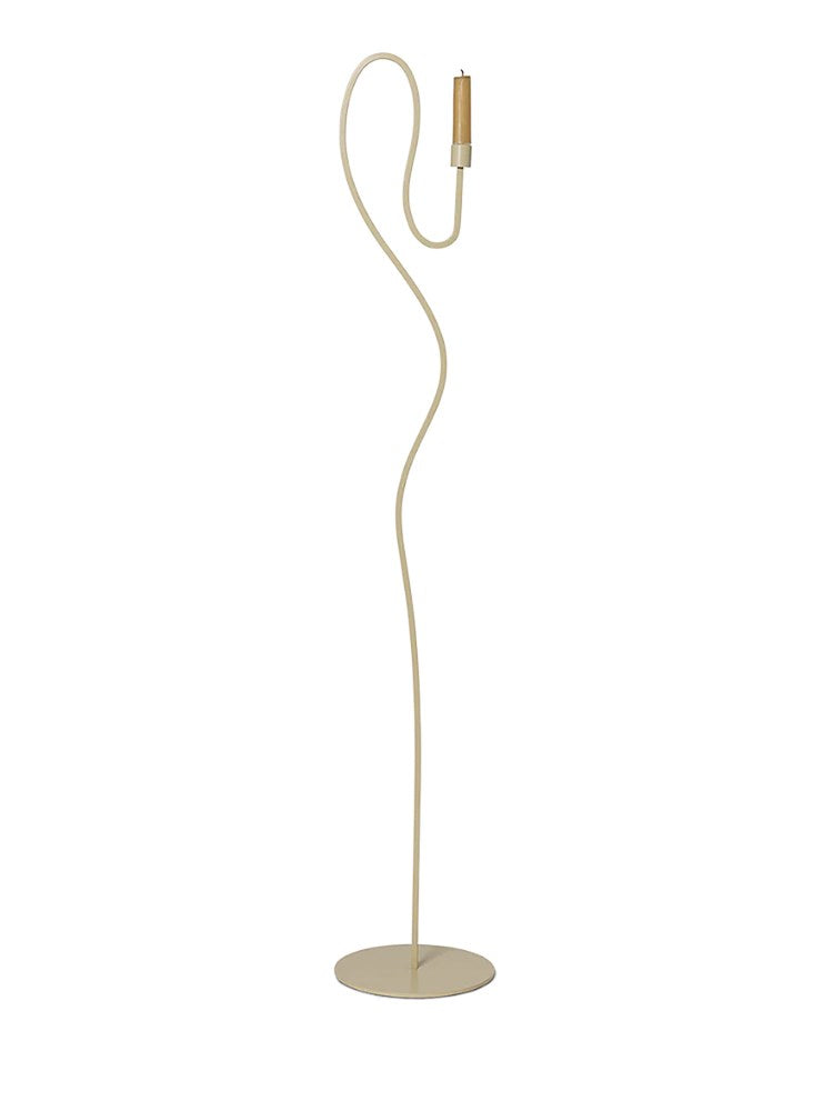 Valse Floor Candle Holder - Cashmere (Sample)