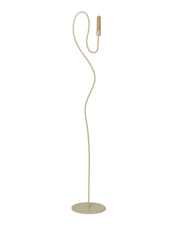 Valse Floor Candle Holder - Cashmere (Sample)