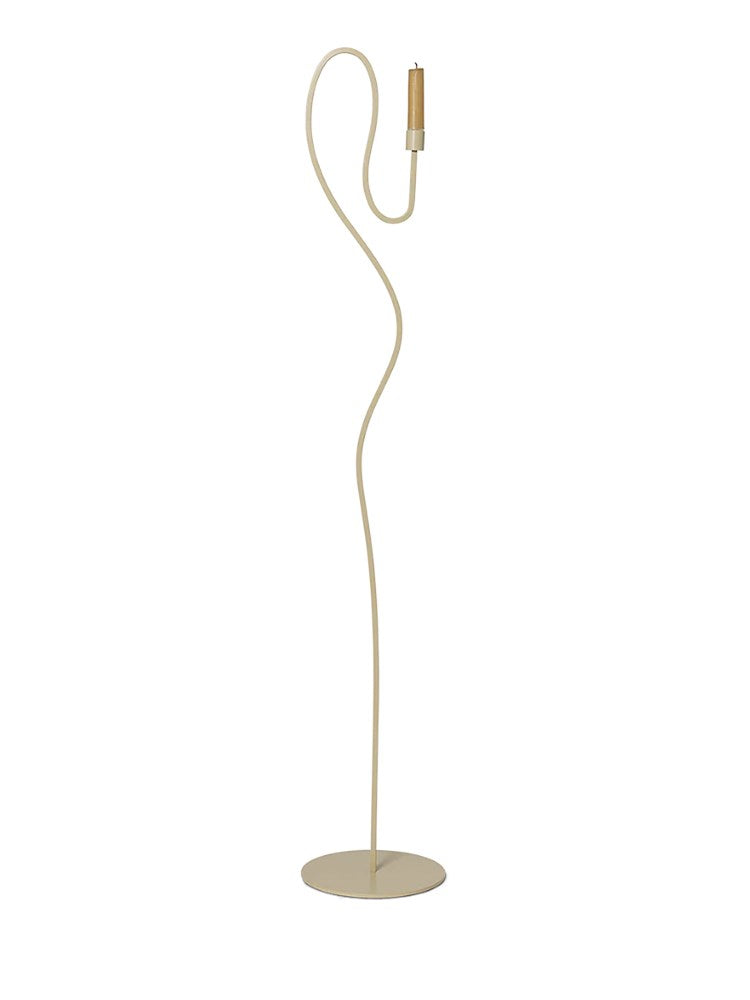 Valse Floor Candle Holder - Cashmere (Sample)