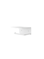Dora Toilet Paper Holder - Shelf - White