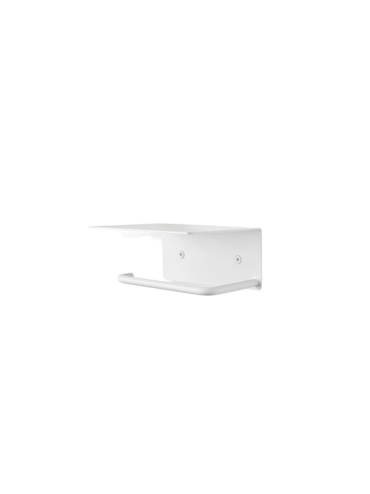 Dora Toilet Paper Holder - Shelf - White