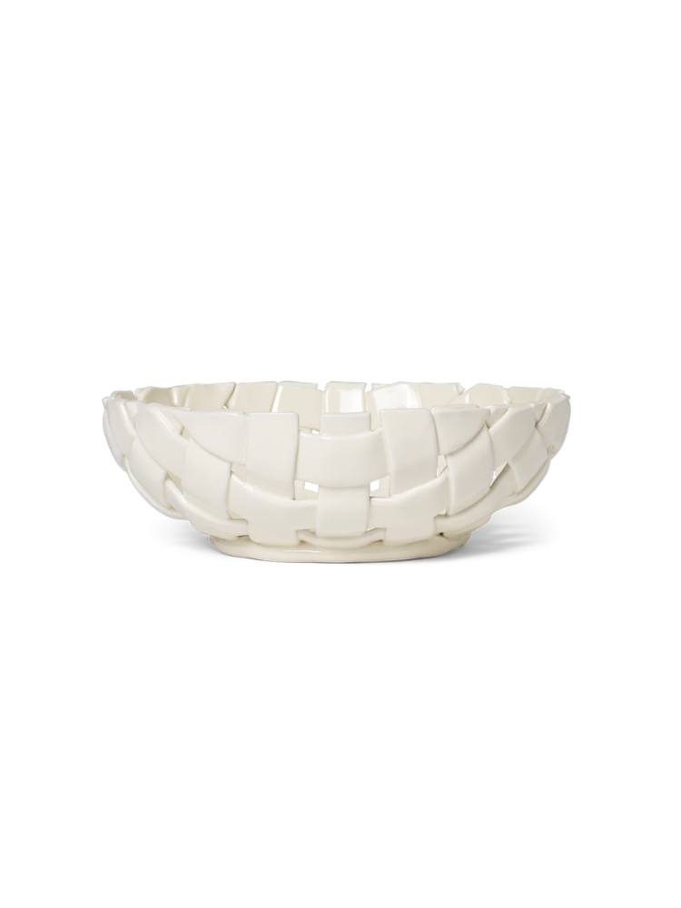 Plait Bowl - Dia 30 - Off-white