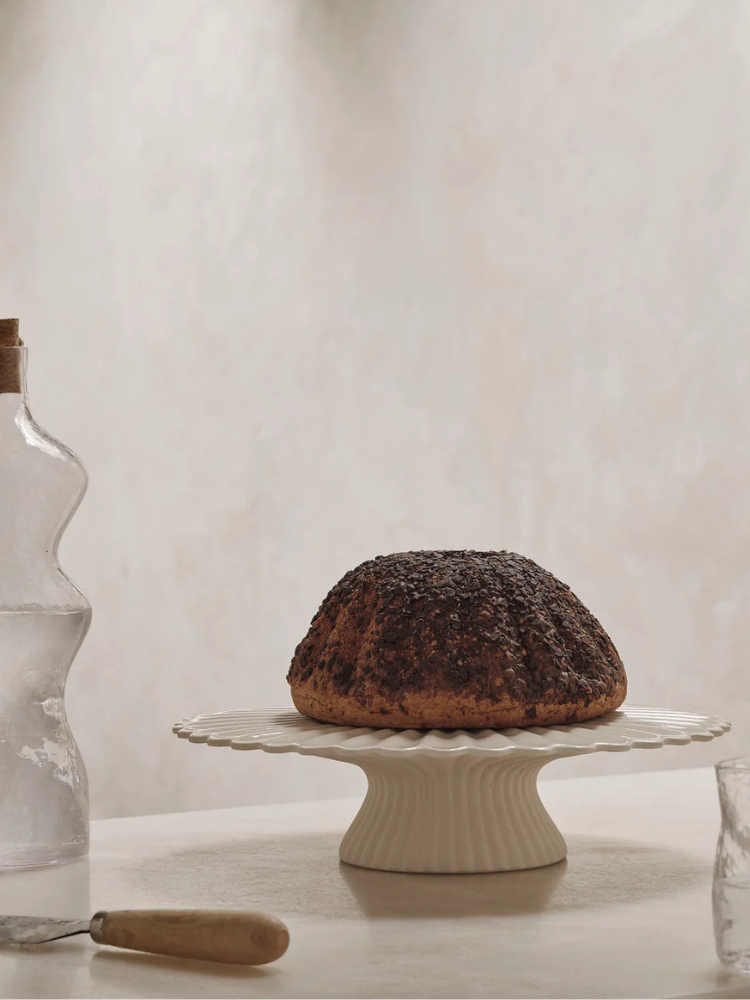 Fountain Cake Stand - Off-white