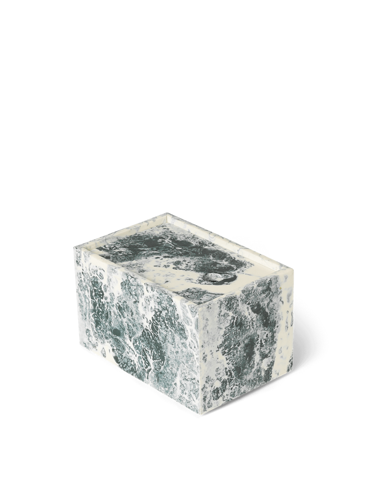 Mist Box - 10 x 15 - Emerald Off-white
