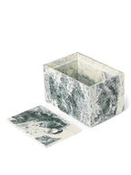 Mist Box - 10 x 15 - Emerald Off-white