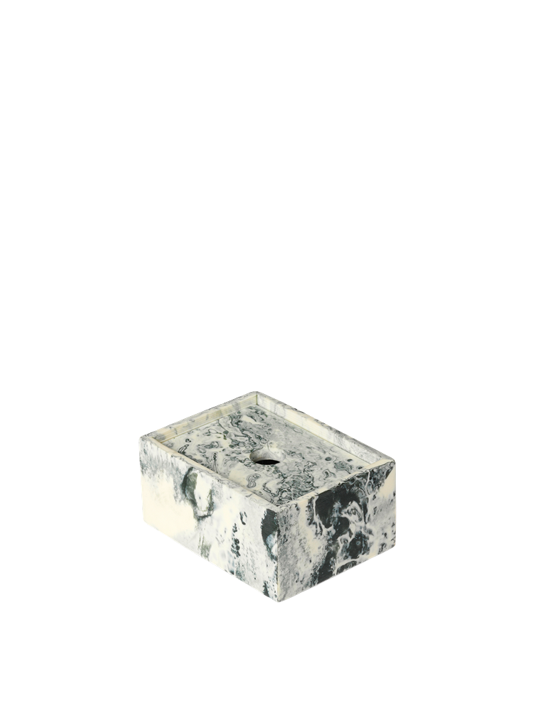 Mist Box - 7,5 x 10 - Emerald Off-white