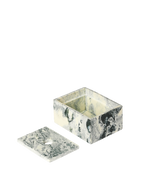 Mist Box - 7,5 x 10 - Emerald Off-white