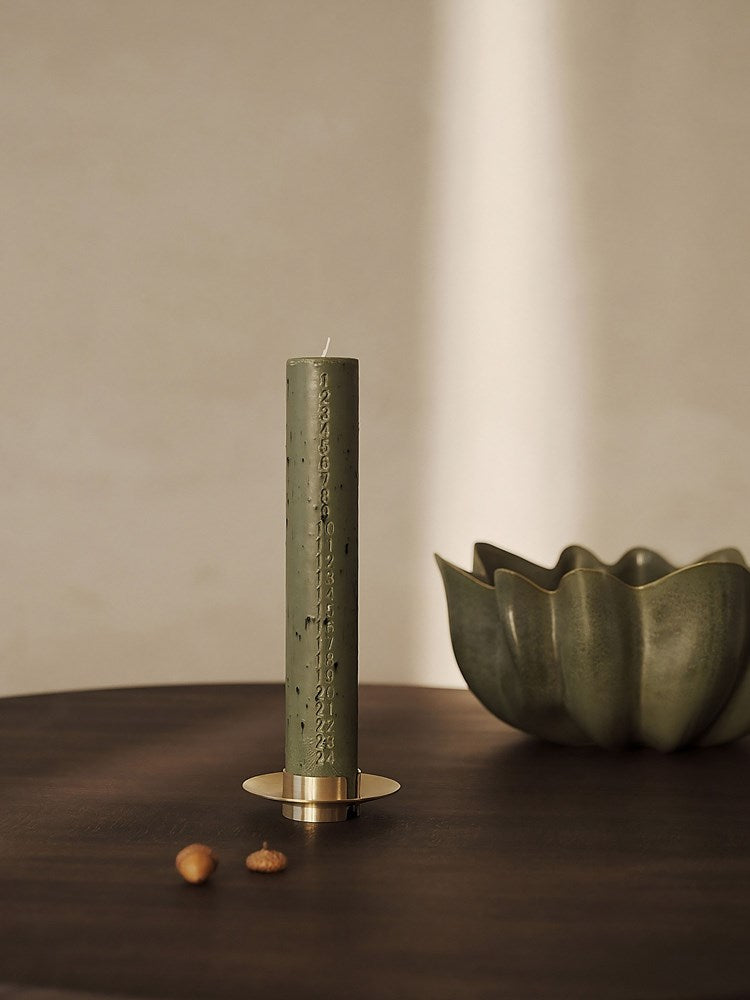 Mura Advent Candle - Artichoke Green