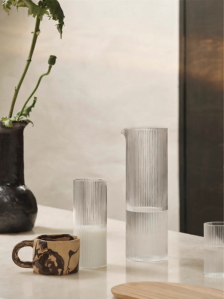 Ripple Water Jug - Clear