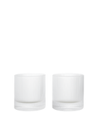 Ripple Tumbler Glasses - Set of 2 - Clear