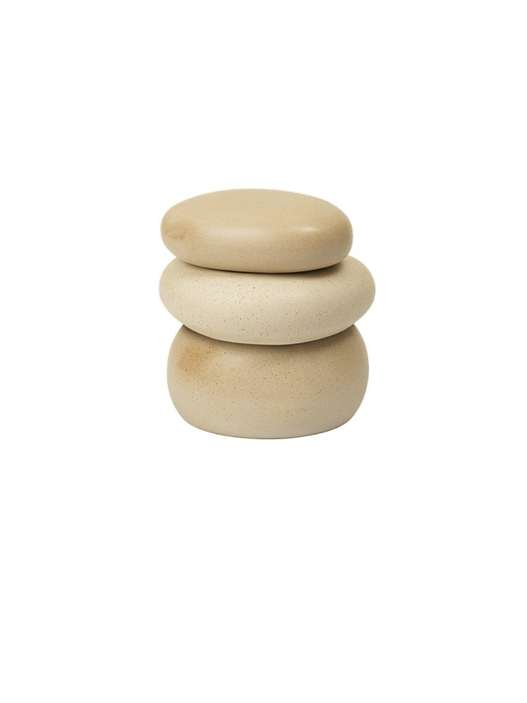 Pebble Box - Large - Sand/Cream