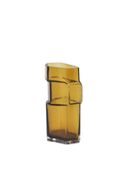 Muro Vase - H23 - Recycled Amber