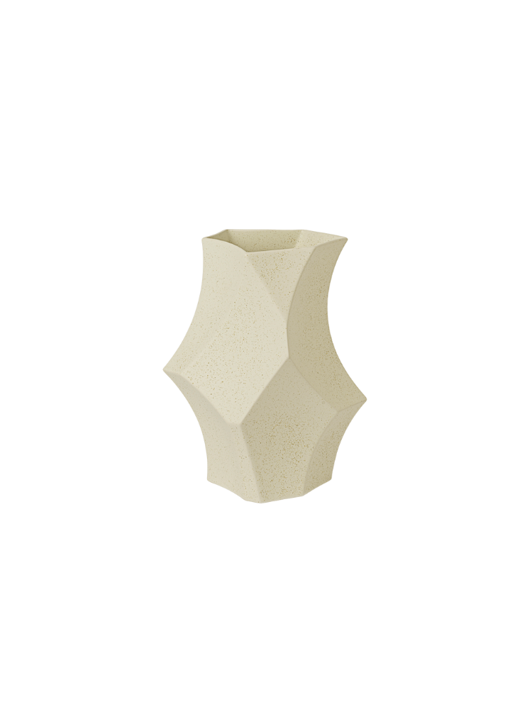Cueva Vase - H26 - Off-white