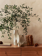 Cueva Vase - H26 - Off-white