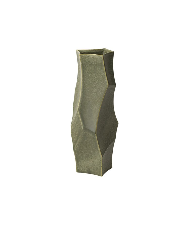 Cueva Vase - H37 - Dark Sage