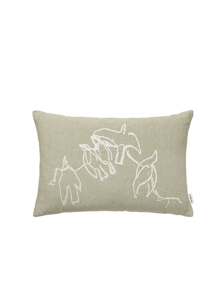 Vuelo Cushion - Elm Green