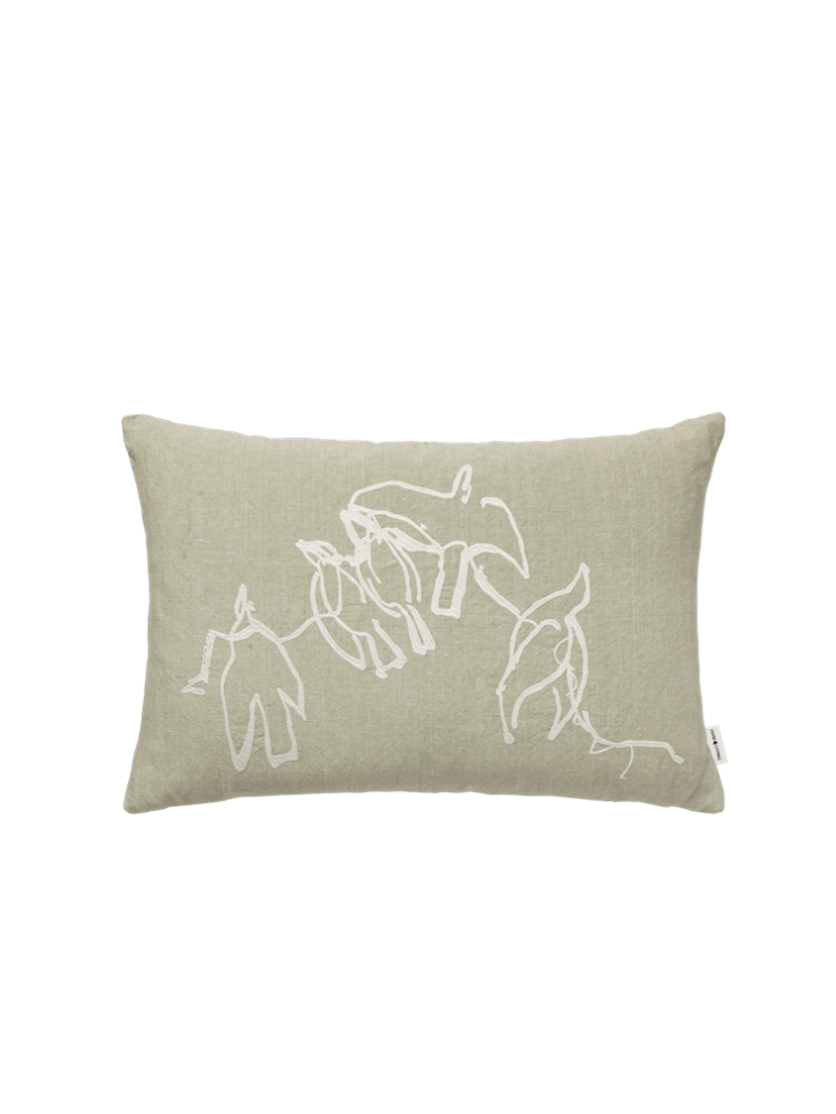 Vuelo Cushion - Elm Green