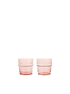 Boya Low Glasses - Set of 2 - Blush