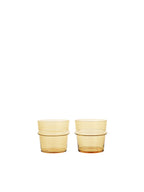 Boya Low Glasses - Set of 2 - Yellow
