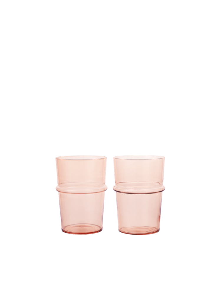 Boya Tall Glasses - Set of 2 - Blush