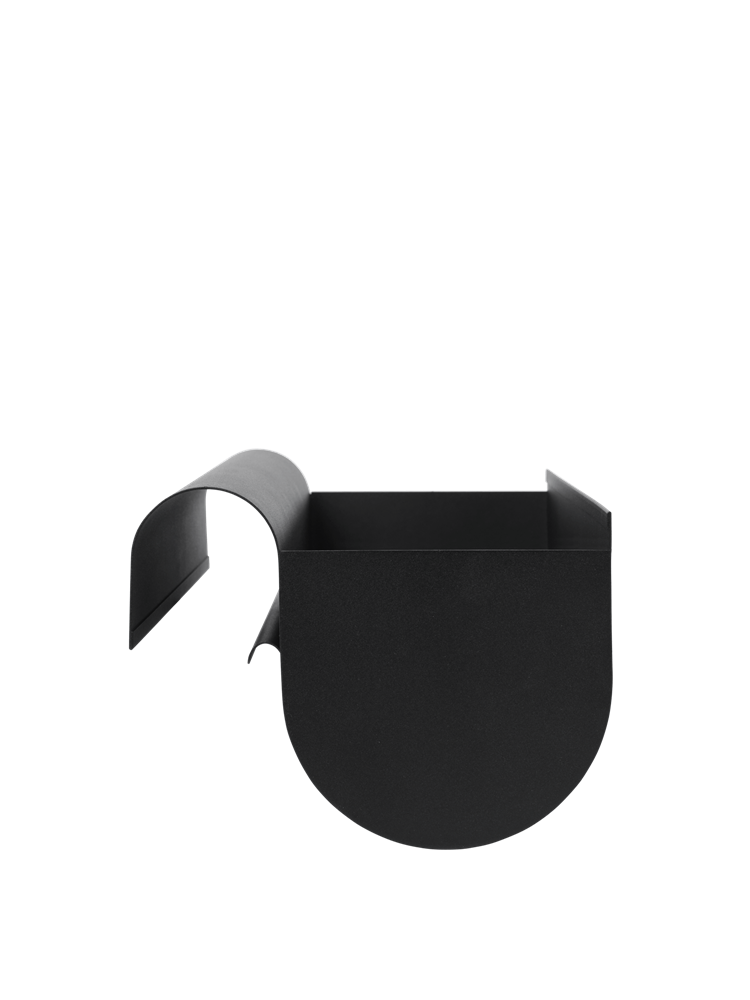 Uma Balcony Box - Medium - Black