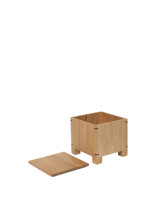 Bon Garlic Box - Natural Oak