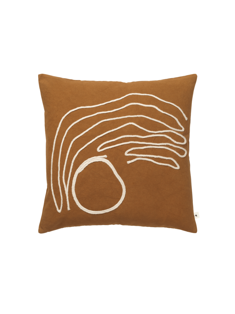 Jot Cushion - Aged Gold