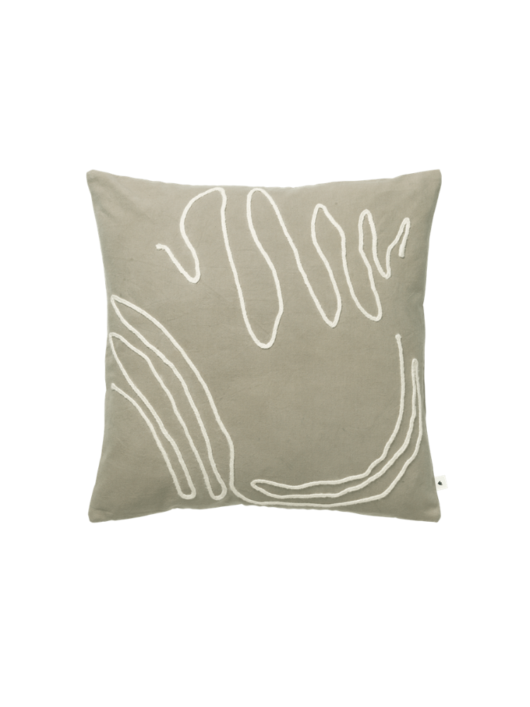 Jot Cushion - Elm Green