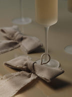 Ripple Champagne Flutes - Set of 2 - Frosted