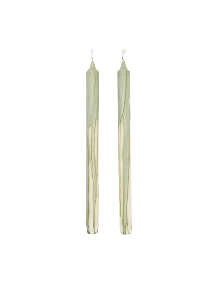 Dryp Candles - Set of 2 - Tea Green
