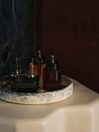 Mist Tray - Dia 20 - Emerald Off-white