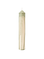 Dryp Pillar Candle - H30 - Tea Green
