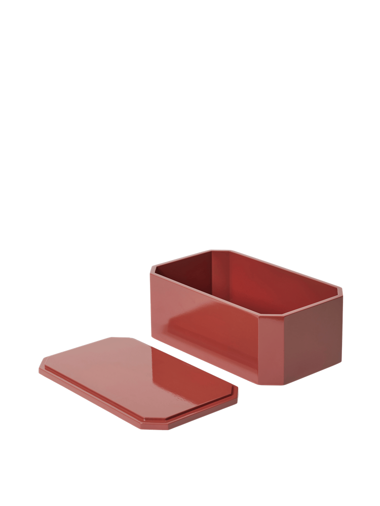 Nova Storage Box - 25 x 15 - Picante Red