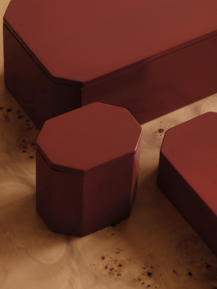 Nova Storage Box - 25 x 15 - Picante Red