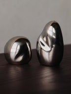 Orevo Salt and Pepper Shakers - Set of 2 - Steel