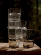 Boya Low Glasses - Set of 2 - Smoked Grey