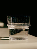 Boya Low Glasses - Set of 2 ƒÅ Clear with bubbles