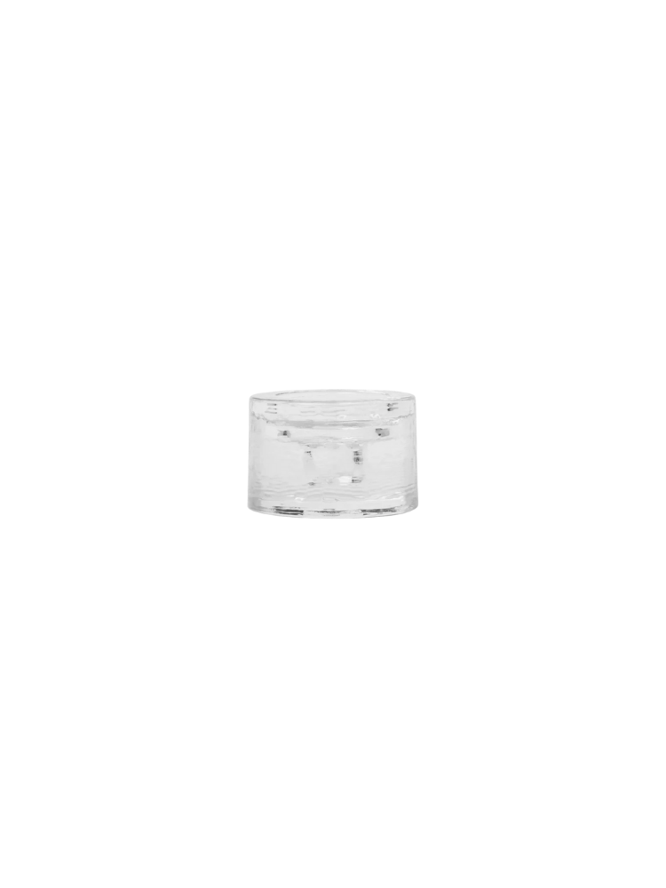 Gradia Candle Holder - Round - Clear