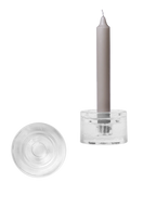 Gradia Candle Holder - Round - Clear