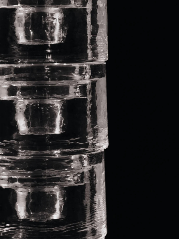 Gradia Candle Holder - Round - Clear