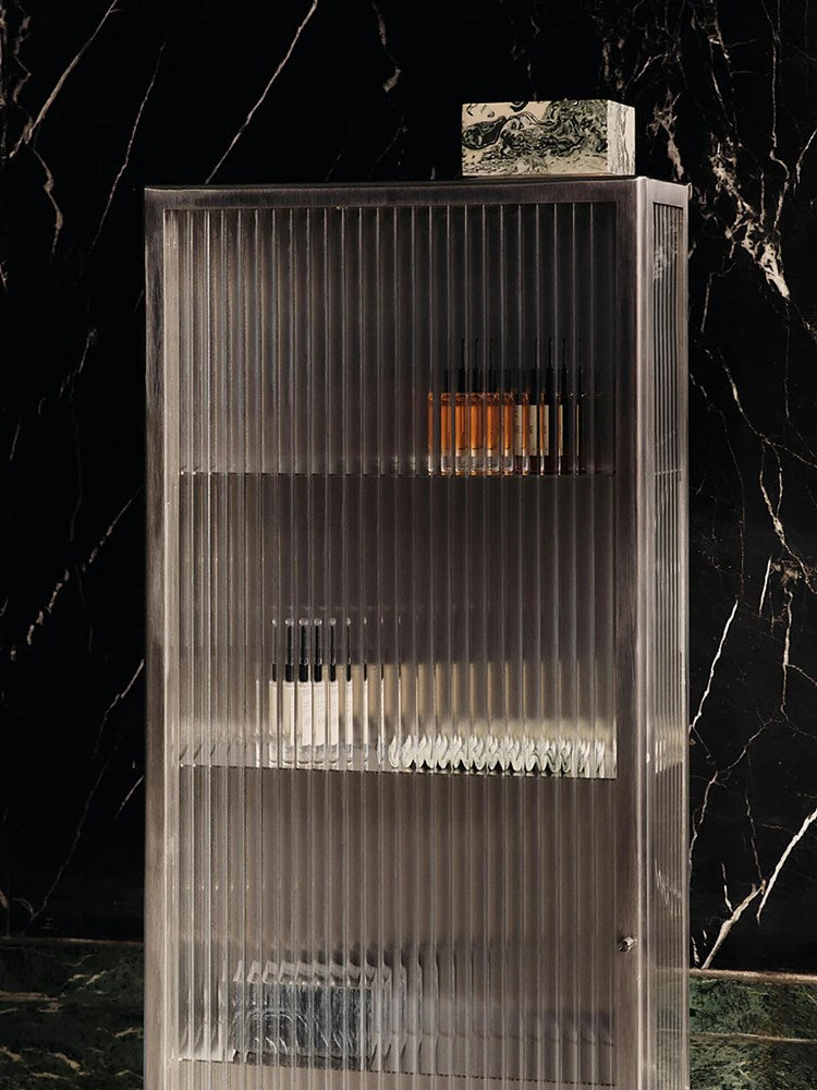 Haze Wall Cabinet - 35 x 100 - Stainless Steel