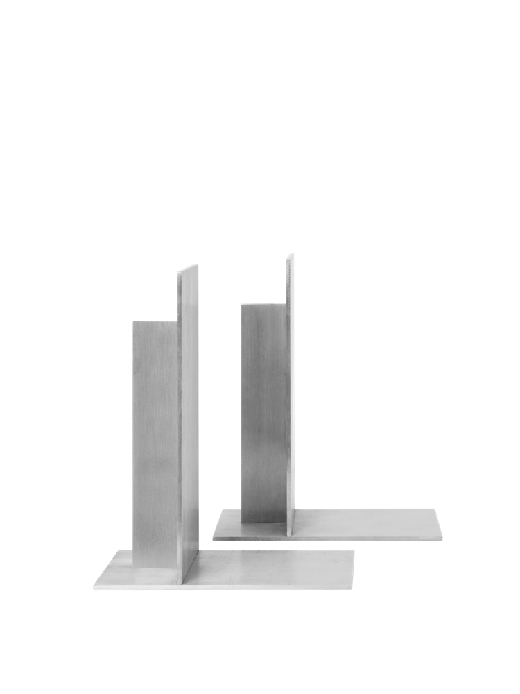 Lager Bookends - Set of 2 - Aluminium