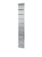 Lager Wall Shelf - Tall - Aluminium