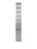 Lager Wall Shelf - Tall - Aluminium