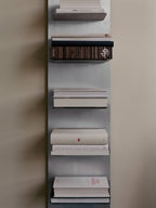 Lager Wall Shelf - Tall - Aluminium