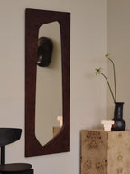 Folia Mirror - H135 - Dark Stained Burl