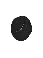 Melt Wall Clock - Black Marble
