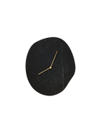 Melt Wall Clock - Black Marble