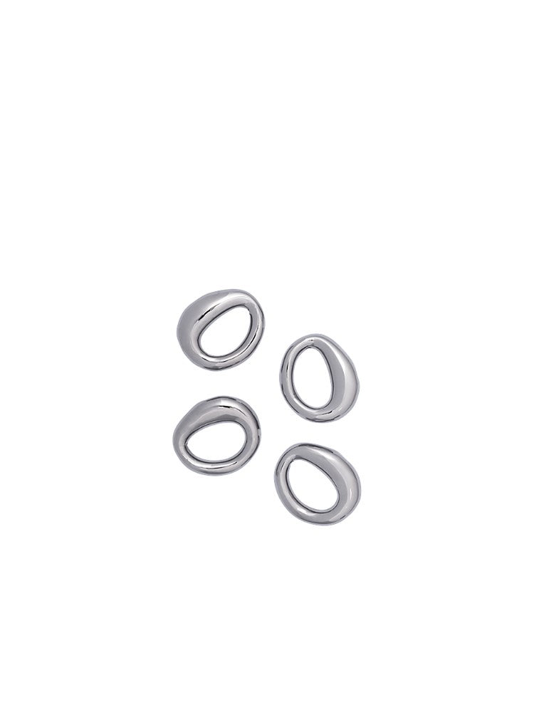 Orrith Napkin Rings - Set of 4 - Silver