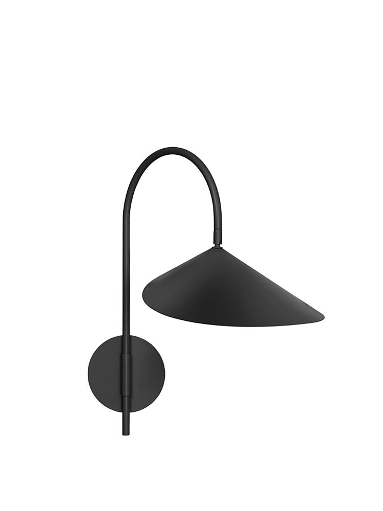 Arum Swivel Wall Lamp - Hardwired - Black